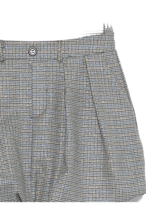 Shorts con stampa Lù-Lù BY MISS GRANT | LL3914CHECK